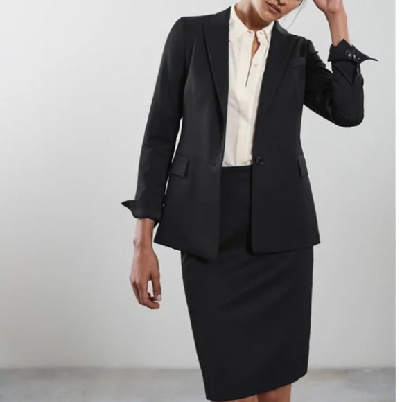 Reiss Hartley Blazer in Black - Picture 1 of 5